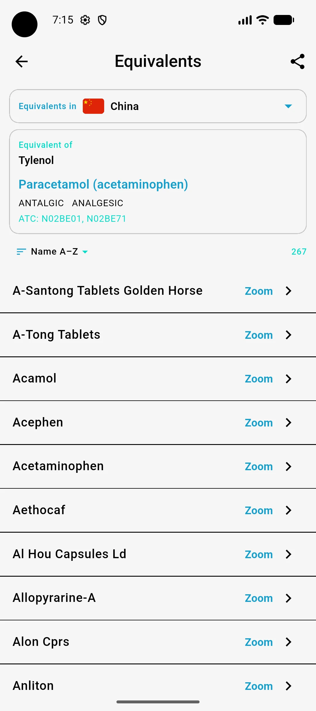 World Drugs Converter screenshot