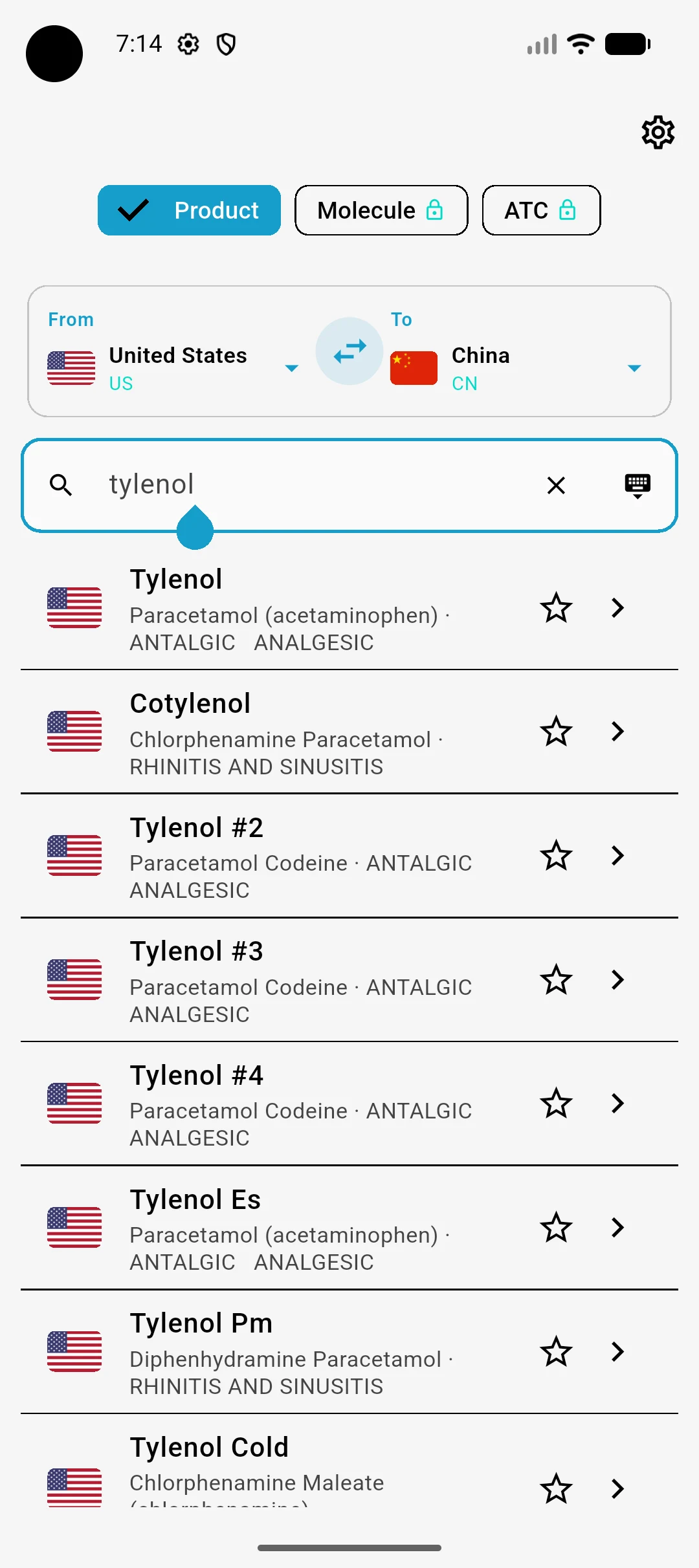 World Drugs Converter screenshot